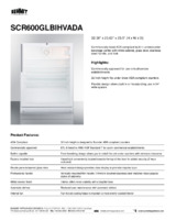 SUM-SCR600GLBIHVADA-Spec Sheet
