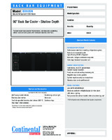 CON-BB90SN-Spec Sheet