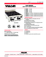 VUL-VHP636-Spec Sheet