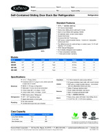 KRO-SD60-Spec Sheet