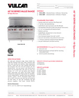 VUL-SX60-10BN-Spec Sheet