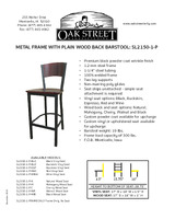 OAK-SL2150-1-P-Spec Sheet
