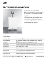 SUM-SBC58WHBIADAWKDTWIN-Spec Sheet