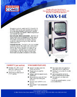 BDG-CNVX-14E-BCX-14E-Spec Sheet