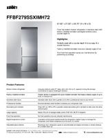 SUM-FFBF279SSXIMH72-Spec Sheet