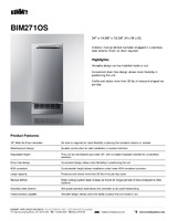 SUM-BIM271OS-Spec Sheet
