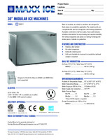 MAX-MIM452-Spec Sheet