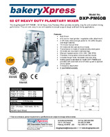 DOU-DXP-PM60B-Spec Sheet