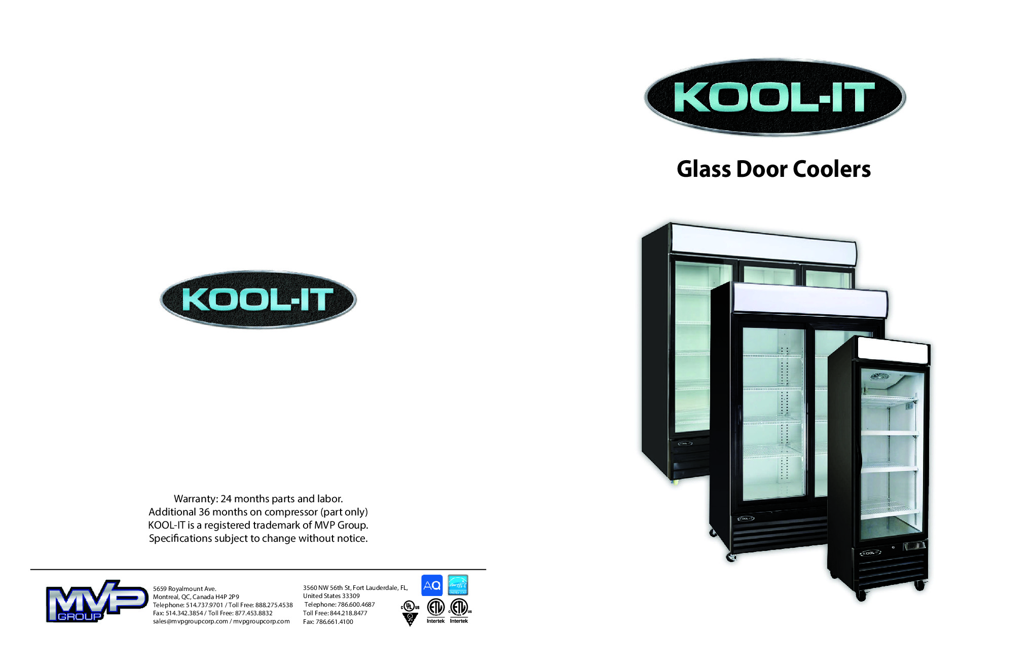 Kool-It KGM-6 Merchandiser Refrigerator