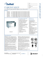 DEL-F18RC60P-Spec Sheet
