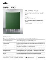 SUM-BRF611WHG-Spec Sheet