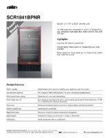 SUM-SCR1841BPNR-Spec Sheet