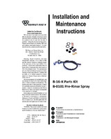 TSB-B-0101-B-Installation And Maintenance Instructions