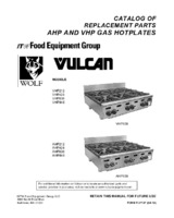 VUL-VHP212-Parts List