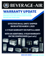 BEV-UCF32AHC-Warranty Update