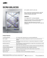 SUM-SCR610BLXCSS-Spec Sheet