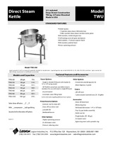 LEG-TWU-100-Spec Sheet