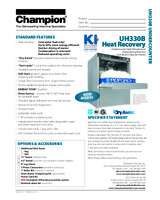 CHA-UH330B-Spec Sheet