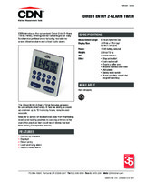 CDN-TM30-Spec Sheet