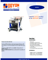 DOY-SM302B-Spec Sheet