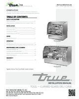 TRU-TCGG-36-S-LD-Installation Manual