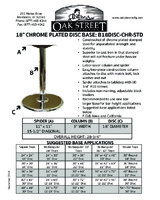 OAK-B18DISC-CHR-STD-Spec Sheet
