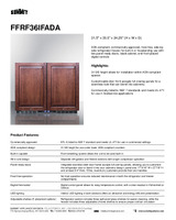 SUM-FFRF36IFADA-Spec Sheet