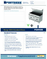 FOR-FGR10B-Spec Sheet
