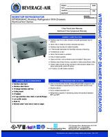 BEV-WTRD60AHC-4-Spec Sheet