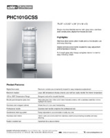 SUM-PHC101GCSS-Spec Sheet