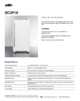 SUM-SCUF18-Spec Sheet