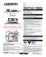 OVE-SHUTTLE-S1600-Spec Sheet