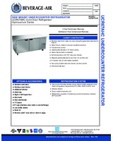 BEV-UCR67AHC-Spec Sheet