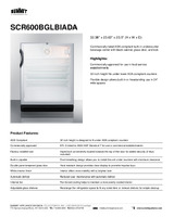 SUM-SCR600BGLBIADA-Spec Sheet