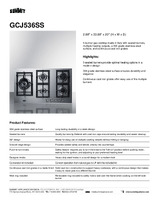 SUM-GCJ536SS-Spec Sheet