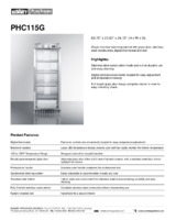 SUM-PHC115G-Spec Sheet