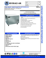 BEV-UCR41AHC-Spec Sheet