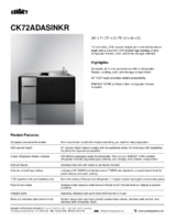 SUM-CK72ADASINKR-Spec Sheet