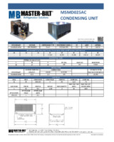 MAS-MSMD025AC-Spec Sheet