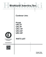 HOS-URC-9F-Parts Manual