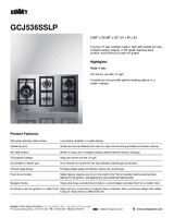 SUM-GCJ536SSLP-Spec Sheet