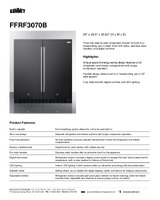 SUM-FFRF3070B-Spec Sheet
