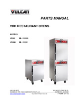 VUL-VRH88-Parts Manual