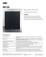 SUM-MB12B-Spec Sheet