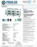 HOS-PR93A-D6-Spec Sheet