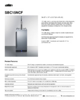 SUM-SBC15NCF-Spec Sheet