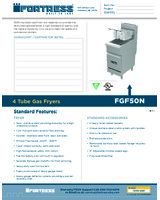 FOR-FGF50N-Spec Sheet