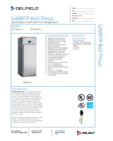 DEL-GARRT1P-S-Spec Sheet
