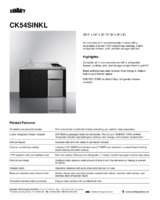 SUM-CK54SINKL-Spec Sheet
