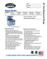 RRC-RR-6SU-Spec Sheet